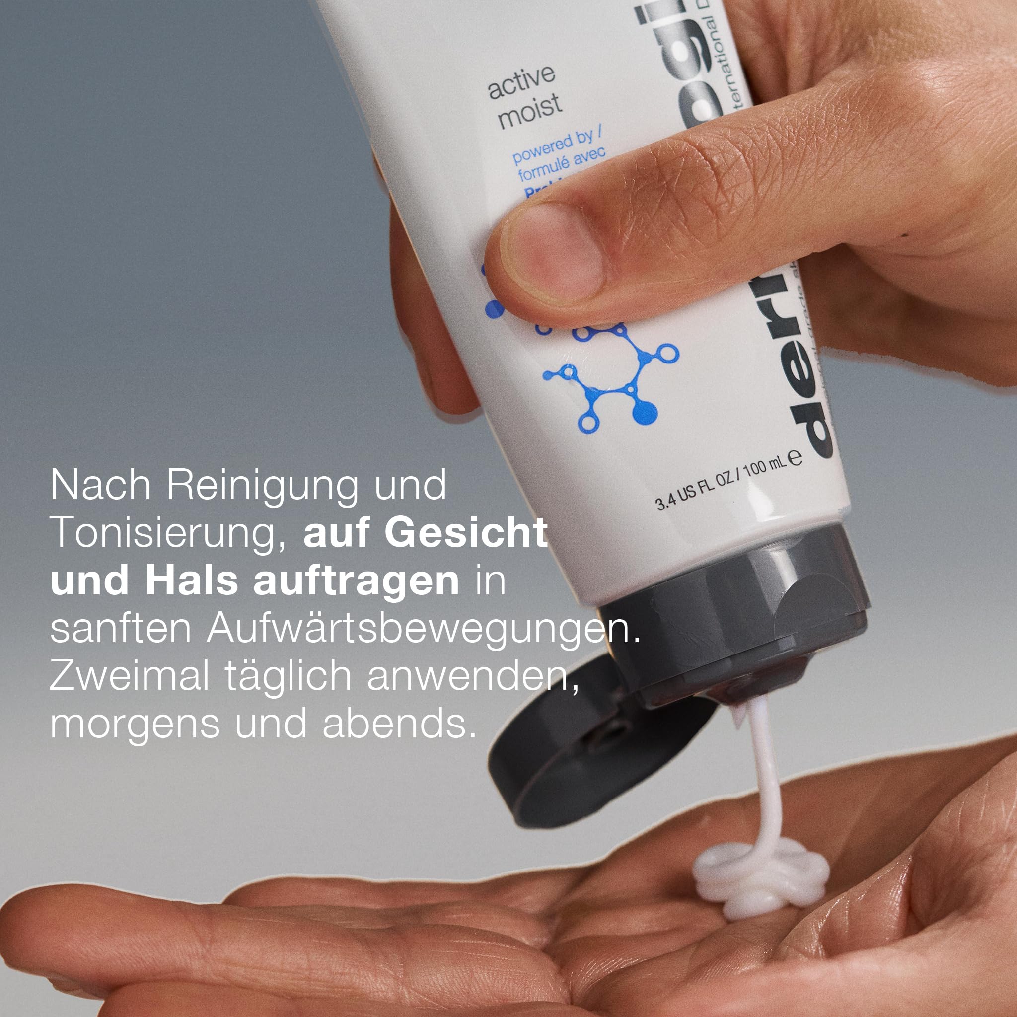 Dermalogica Active Moist Feuchtigkeitspflege für ölige Haut | Ölfreie Feuchtigkeitspflege, die ölige Haut hydratisiert und glättet, ohne sie zu beschweren.