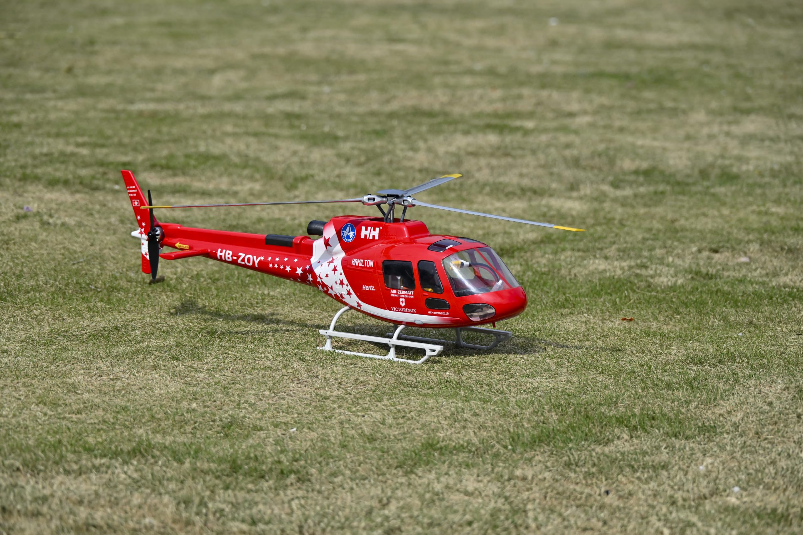 TOUCAN RC HOBBY FLYWING AS350 - Elicottero radiocomandato, modello di aereo RC, con motore brushless RTF Flysky I6S