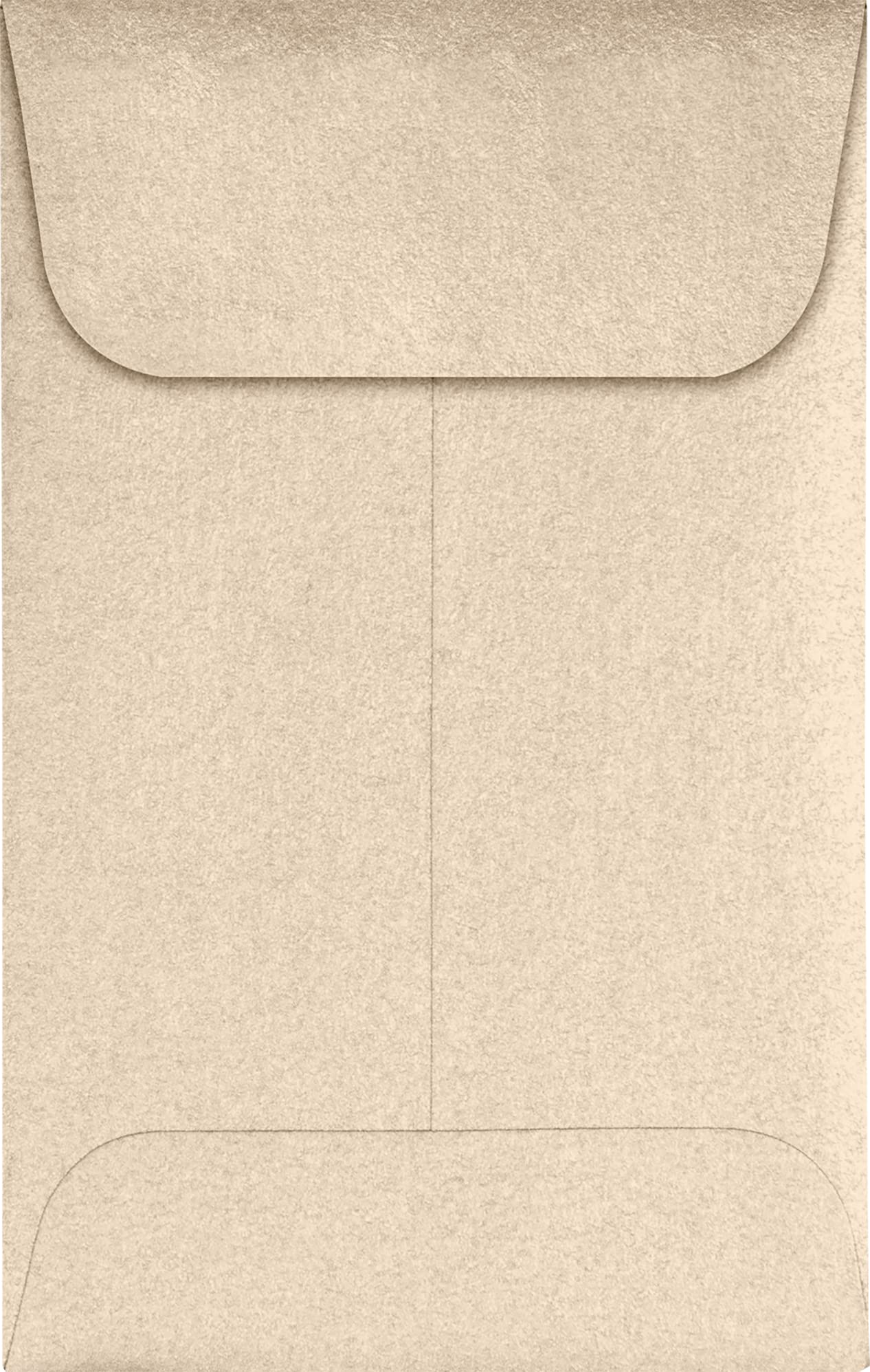 LUXPaper #1 Coin Envelopes | 2 1/4" x 3 1/2" | Taupe Metallic | 80lb. Text | 50 Qty