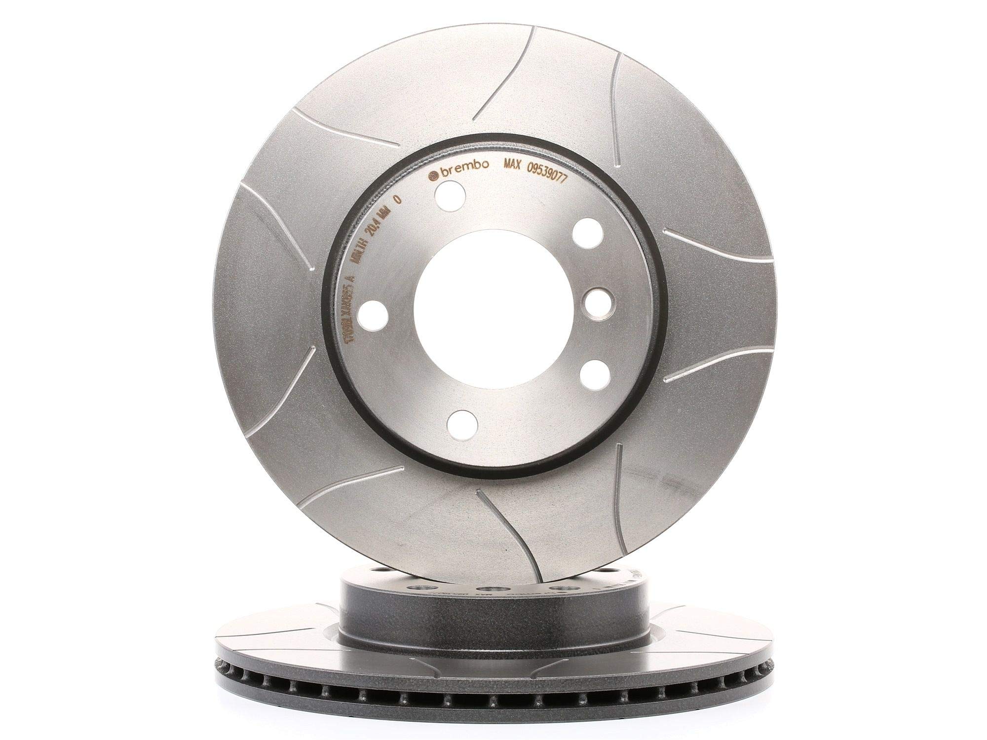BREMBO 09.5390.77, 2 szt Tarcze Hamulcowe przód 286mm