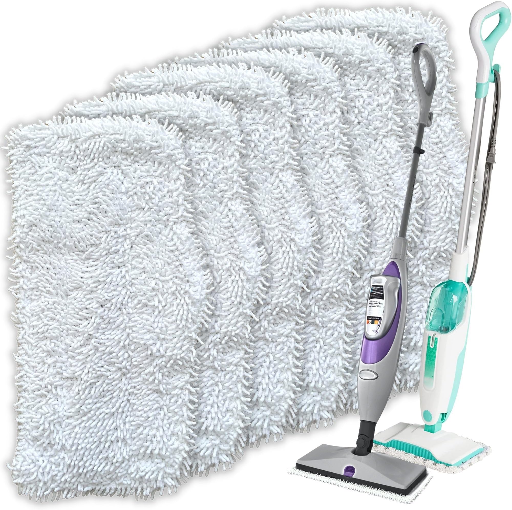 eoocvt 6pcs Microfiber Replacement Cleaning Steam Mop Pads for Shark Steam Mop