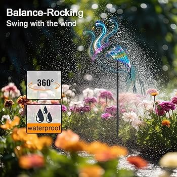 mOdern. ピーコックオブジェ Amazon.com: hogardeck Garden Decor for Outside, 48