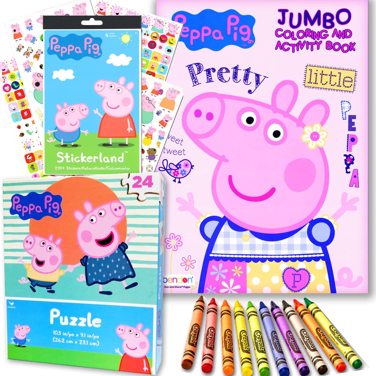 Coloring BooksPeppa Pig & Activity Super Set with Puzzle and More