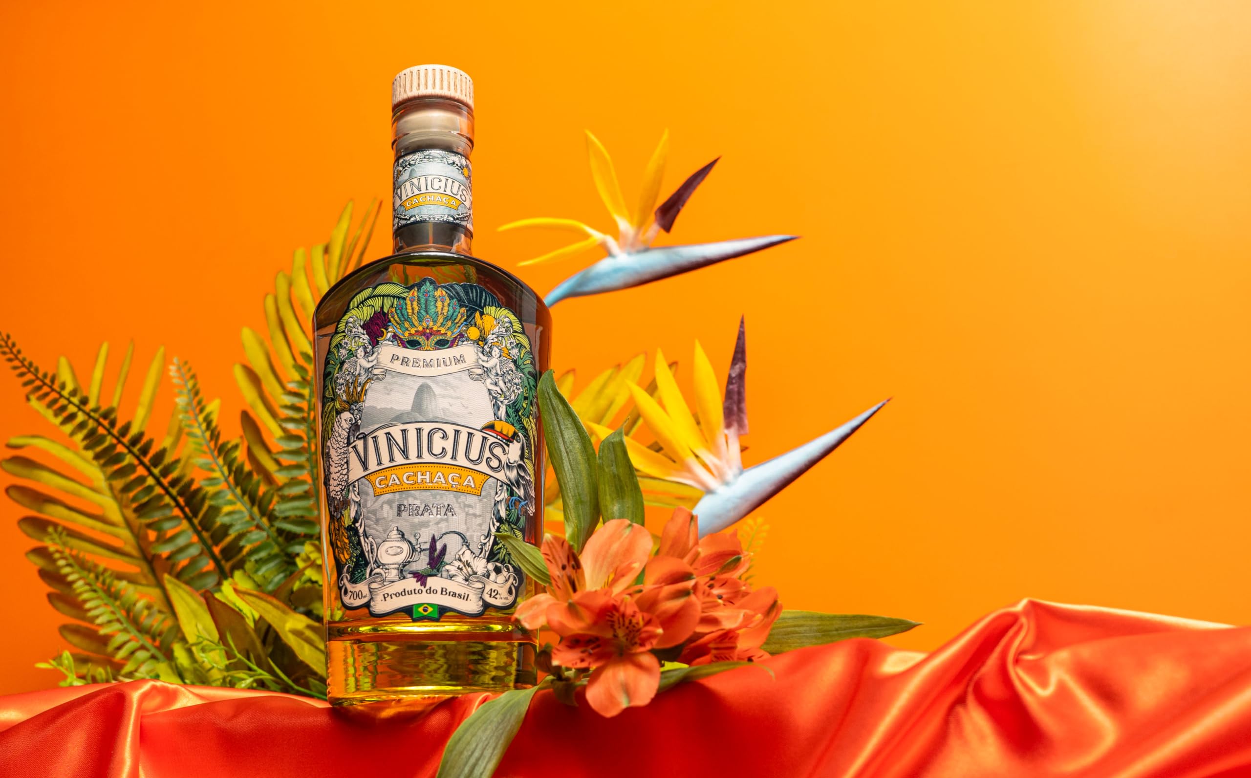 VINICIUS CACHAÇA PREMIUM DO BRAZIL 70CL 42%