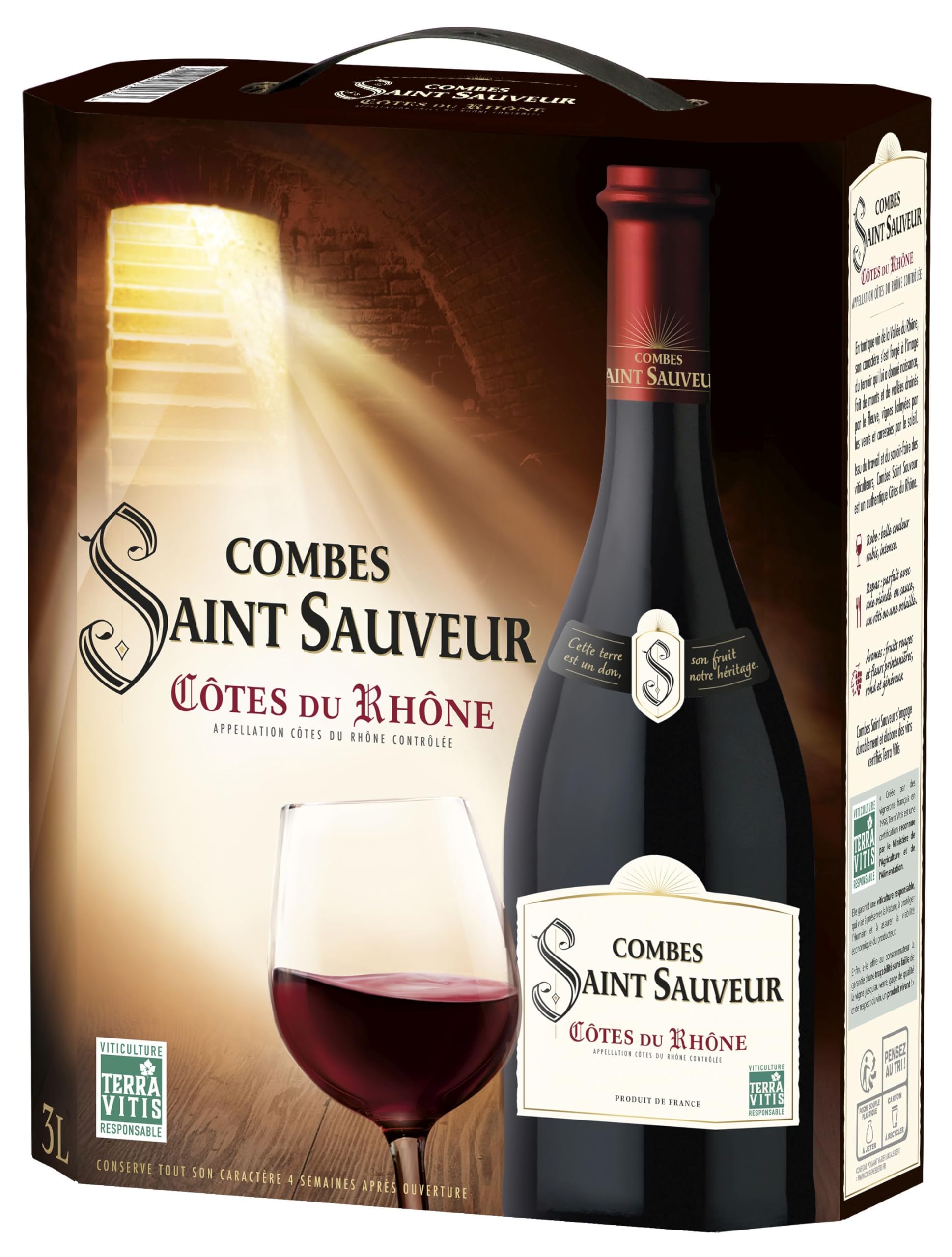 Combe Saint Sauveur Rot Combes Saint Sauveur - Wein Trocken (3 L)