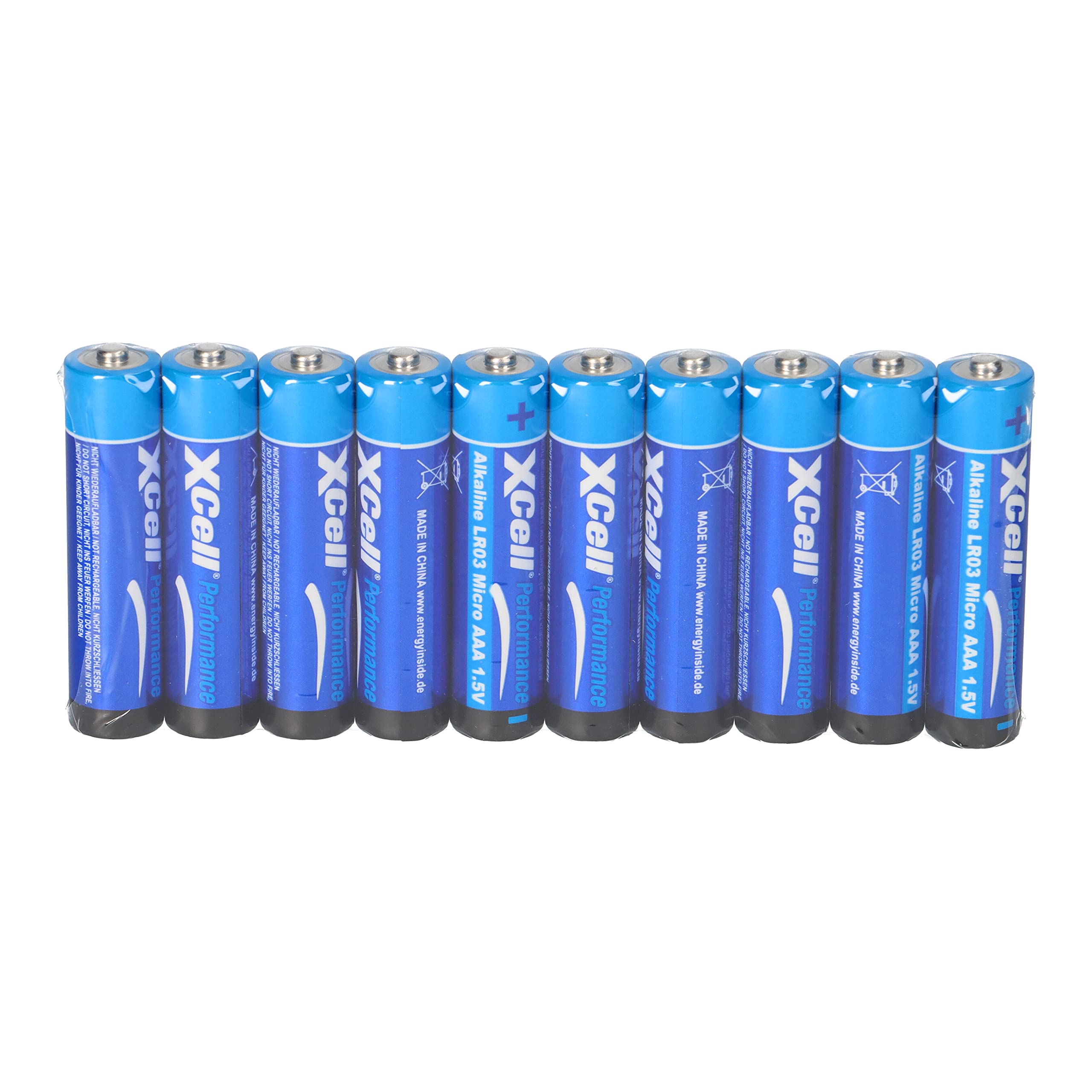 Xcell - Lote de 1000 pilas alcalinas AAA Micro Super Performance (1,5 V)