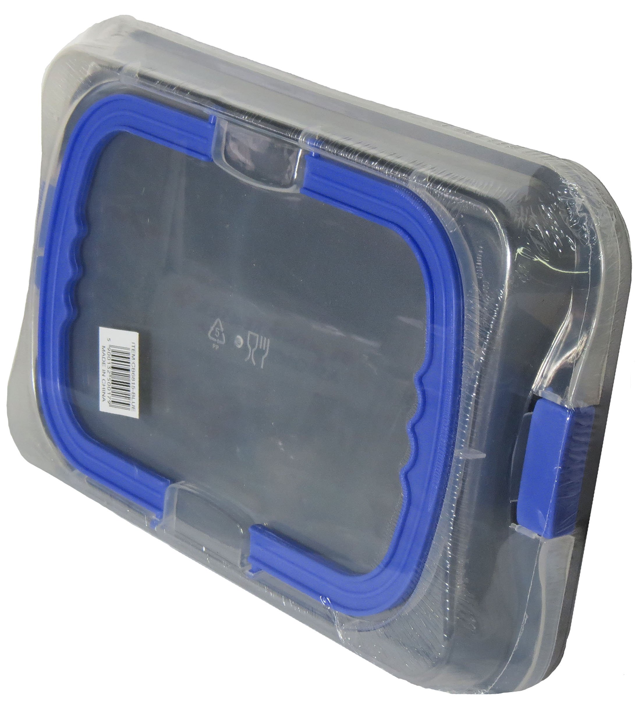 Addis Roaster Pan w/Lid & Blue Handle