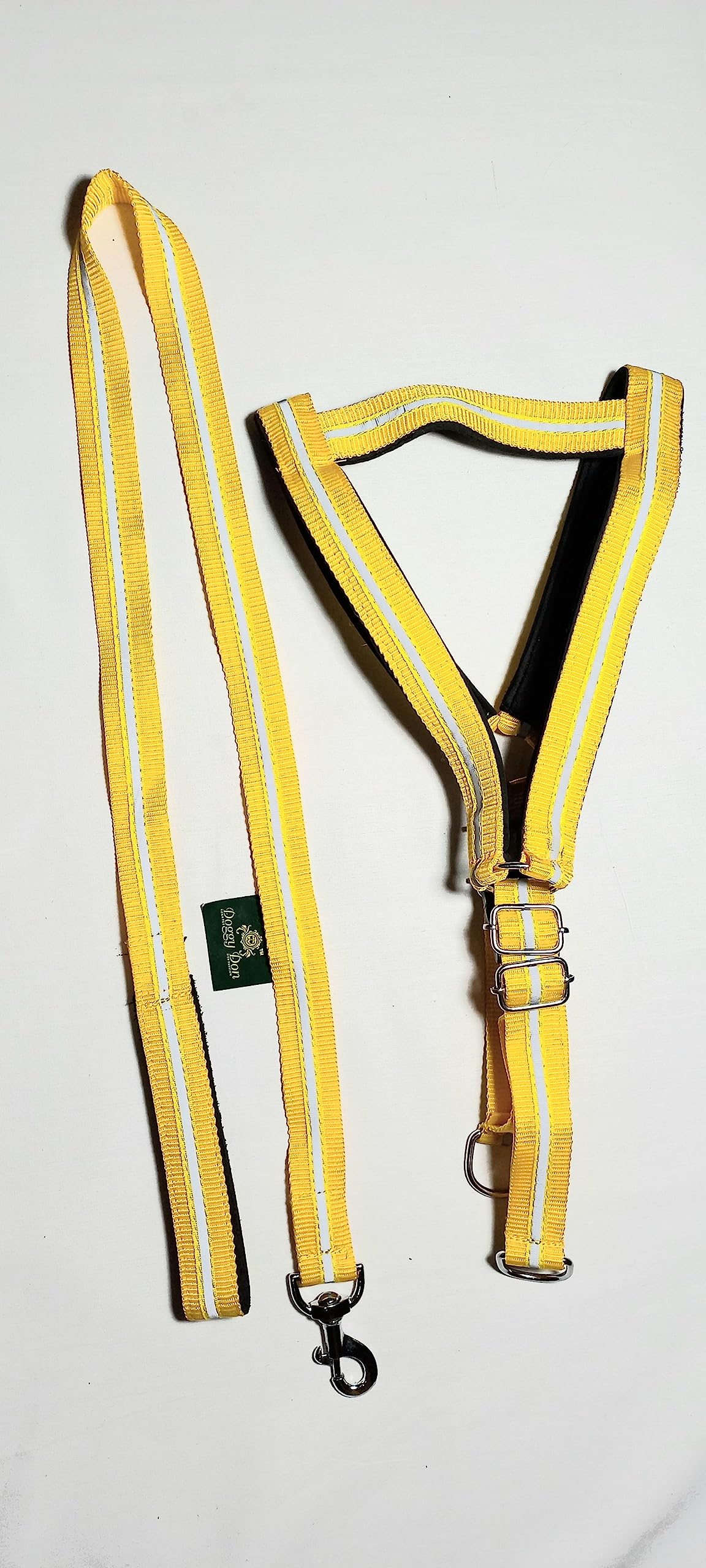 Dog Harness:1.25INCH Secure and Adjustable Fit: The bodybelt Features an Adjustable Strap That Allows You to find The for Your Dog's Body Shape and Size. (Orange)