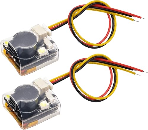 FPV Buscador Zumbador 110dB Super Fuerte Alarma RC Pérdida de Señal Rastreador Dual Luces LED para FPV Racing RC Drone Avión