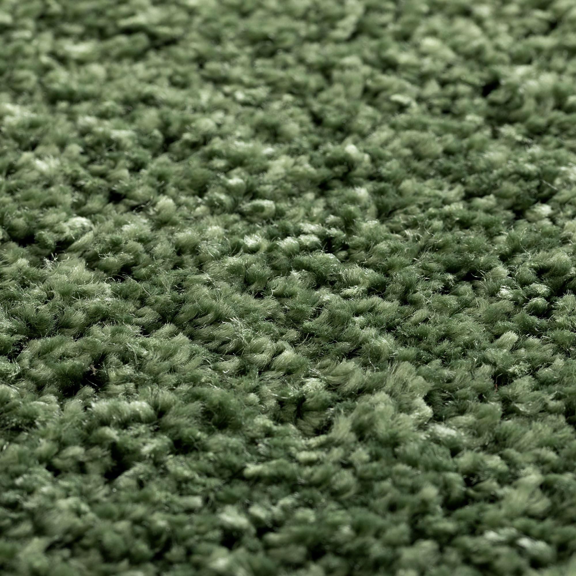 Steffensmeier Kurzflor Teppich Cambridge, Wohnzimmer, Schlafzimmer, in Grün, Größe: 200x250 cm