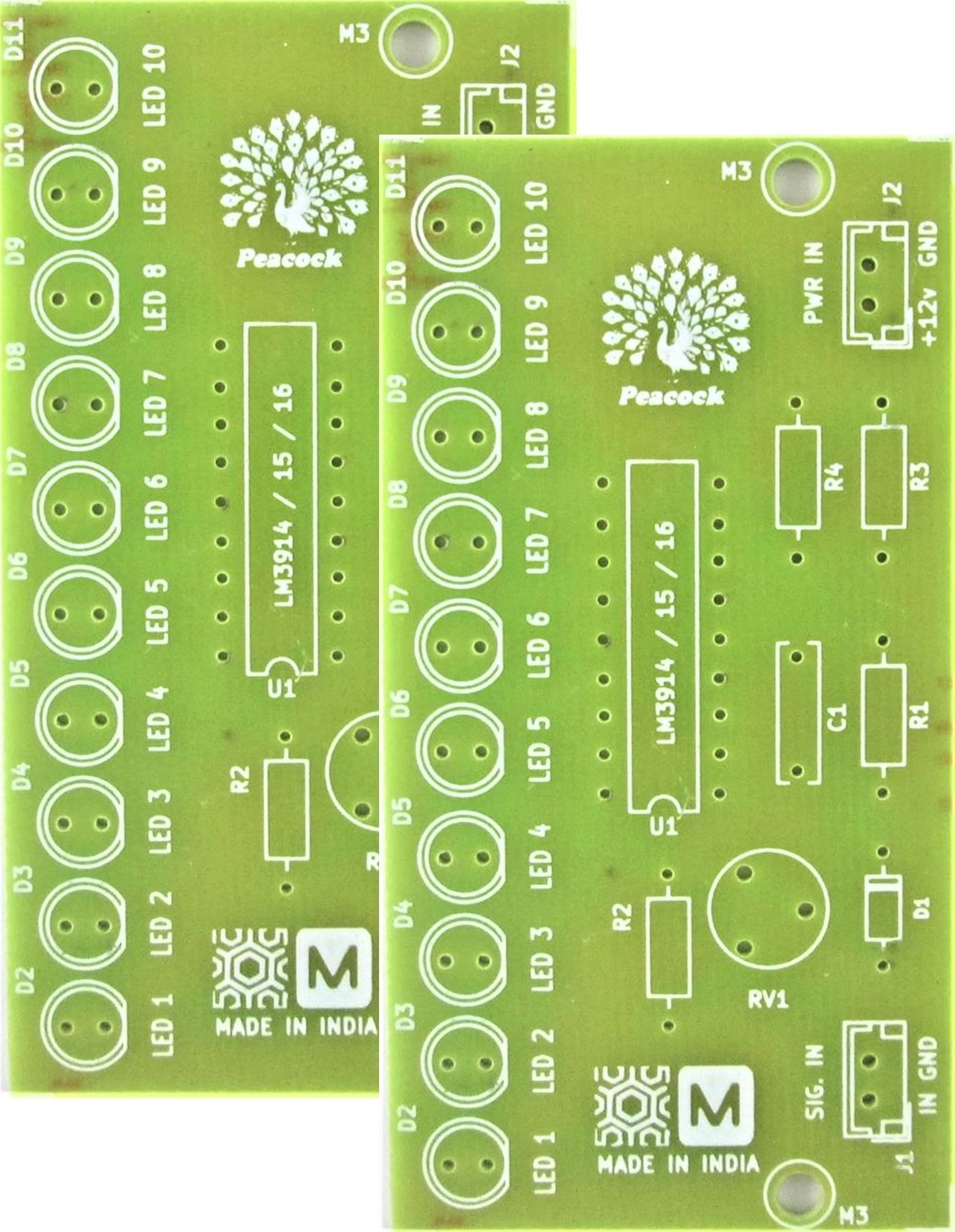 See full amazon price history chart for Faith Electro LM3915 10 LED VU Meter Sound Level indicator Board - PCB only - Pack of 2 Faith Electro LM3915 10 LED VU Meter Sound Level indicator Board - PCB only - Pack of 2 (B0D1KD89SW) Amazon Price History, Amazon Price Tracker