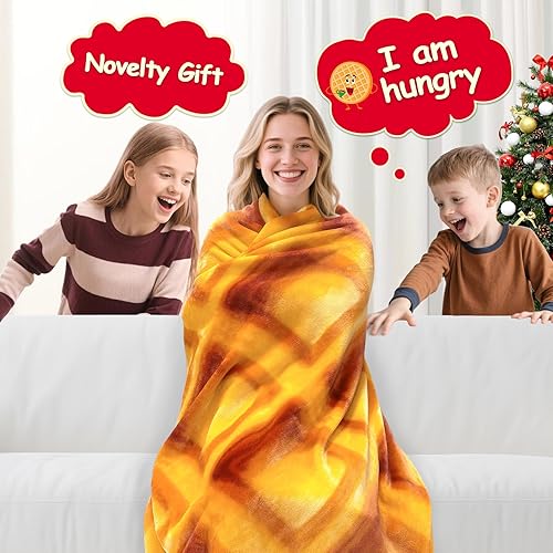 Miniatura 35 de mermaker Cobija de doble cara con estampado de tortilla para burritos Beige