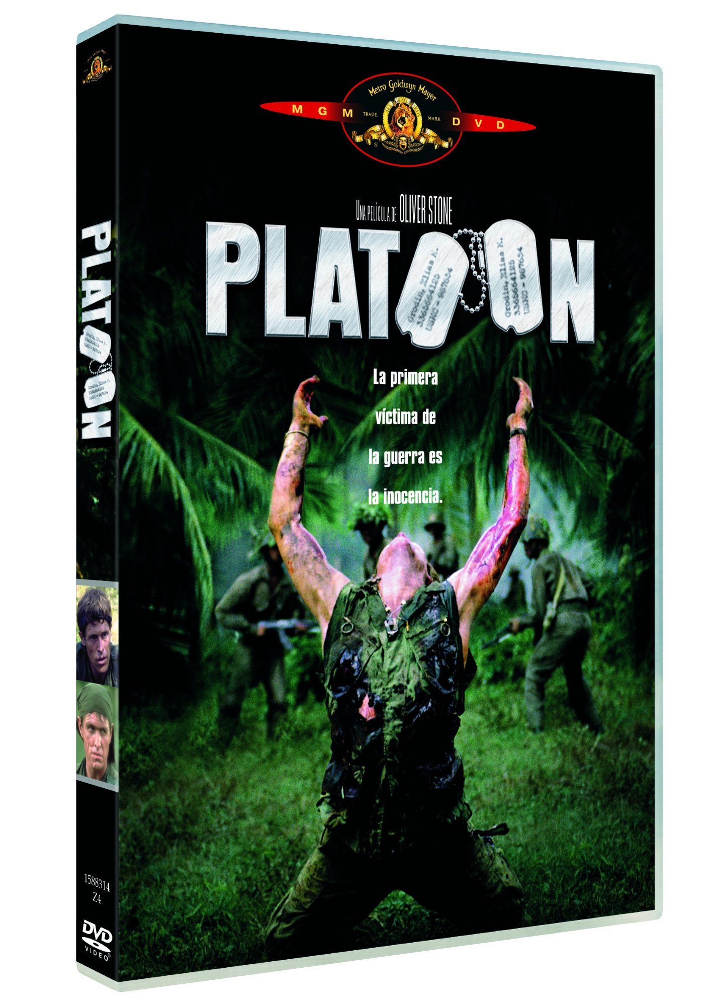 Platoon (Edición Sencilla) (Import DVD) (2008) Charlie Sheen; Willem Dafoe; to