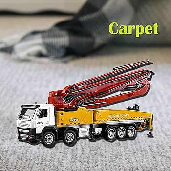 KDW コンクリートポンプトラック　　1/50 Amazon.co.jp: Qcar コンクリートポンプ トラック 建設車両