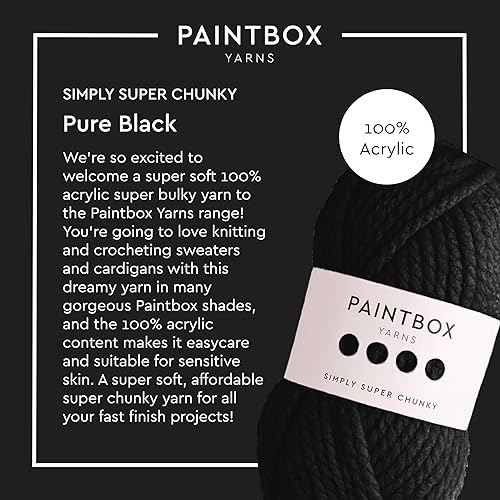 Miniatura 2 de Simply Super Chunky Yarn - Hilo súper voluminoso, 100 % acrílico, color rosa chicle #1150