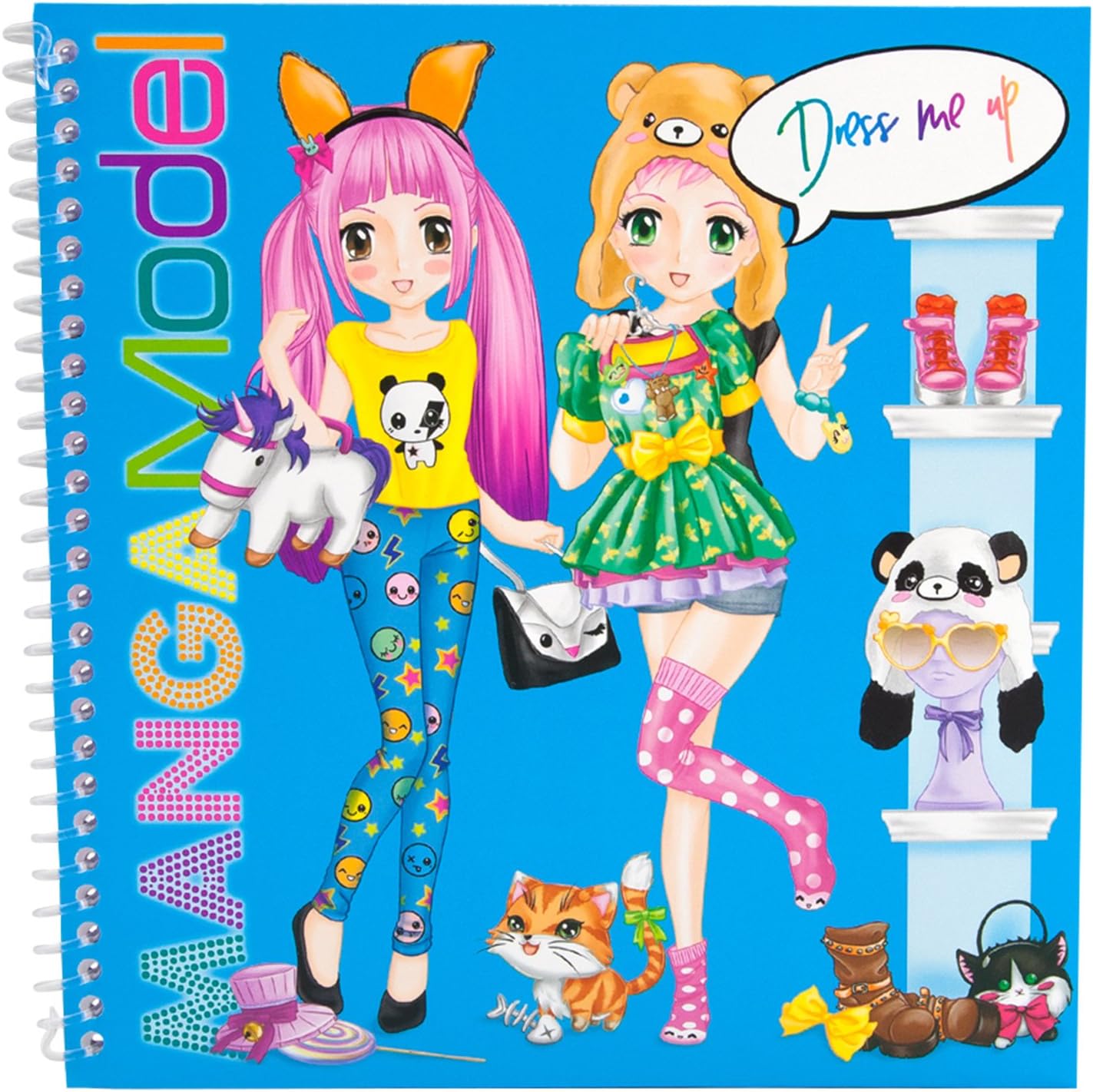 Coloring Dress Me Up Manga Album Top Model