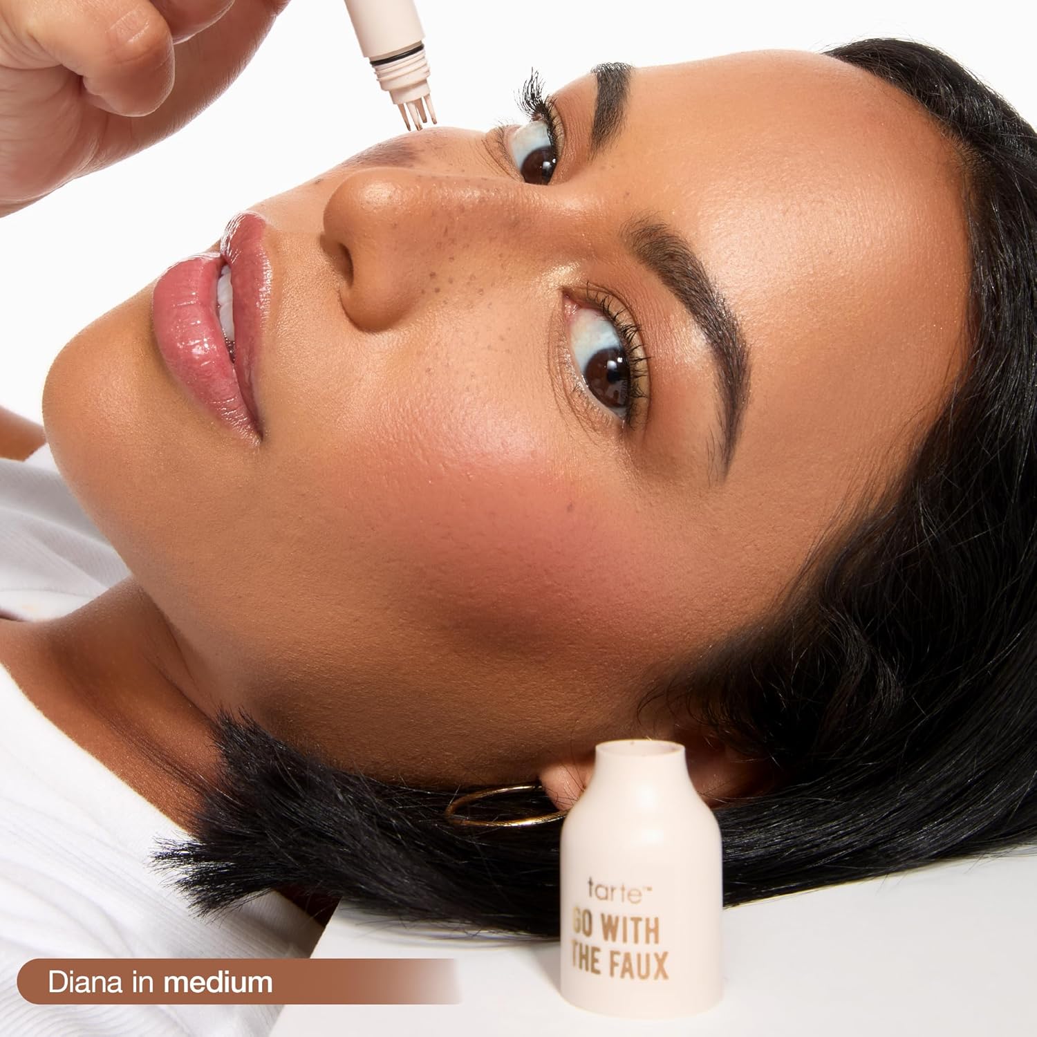 tarte go with the faux freckle stamp – Natural-Looking Freckle Pen for Sun-Kissed Buildable Makeup, Perfect for Travel, Vegan & Cruelty-Free, Full-Size