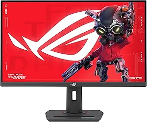 ASUS ROG Strix XG27UCS USB Type-C Gaming Monitor – 27″ 4K UHD (3840×2160), 160Hz, 1ms (GTG), Fast IPS, Extreme Low Motion …