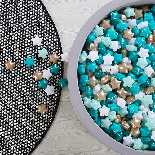 Miniatura 9 de GOGOSO Pelotas para Piscina de Pelotas para Niños Pequeños, Pelotas de Juego de Plástico para Bebés, Pelotas Suaves en Colores Pastel No Tóxicas Sin