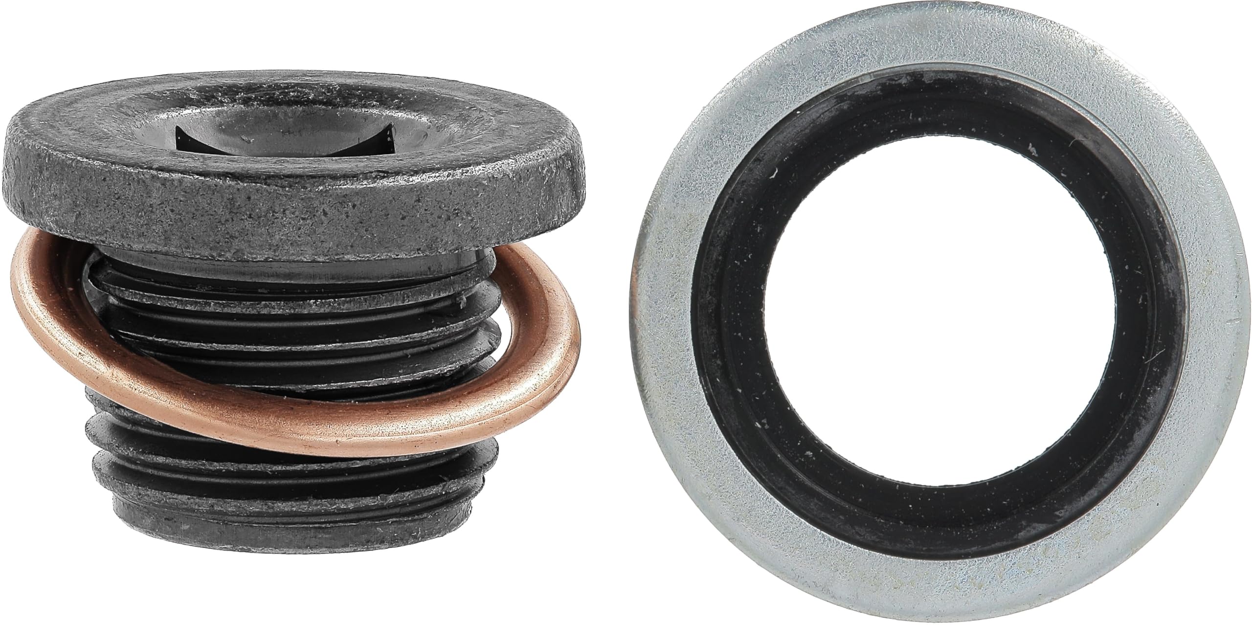 Joint Bouchon Vidange Cuivre - 18.2x23.9x1.5mm - Lot De 100 Pièces
