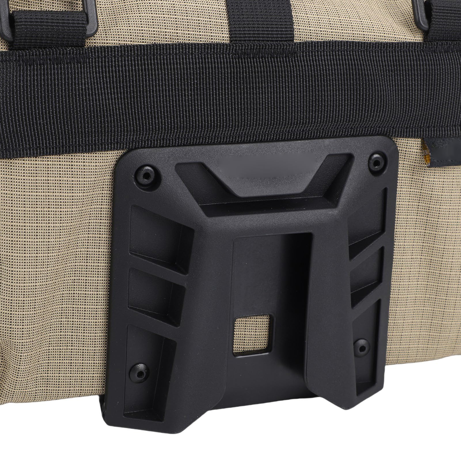 Jectse Borsa da Manubrio per Bici, Borsa Anteriore per Bici a Sgancio Rapido con Tracolla, Custodia Pieghevole per Manubrio da, Ideale per il Ciclismo (Cachi)