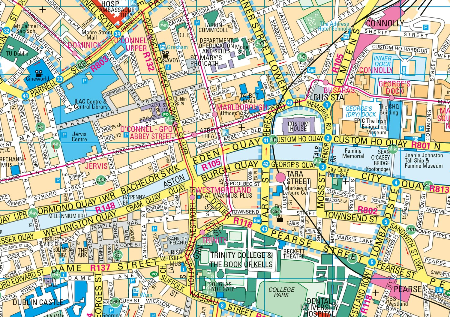 Dublin Pocket Map: The perfect way to explore Ireland’s capital