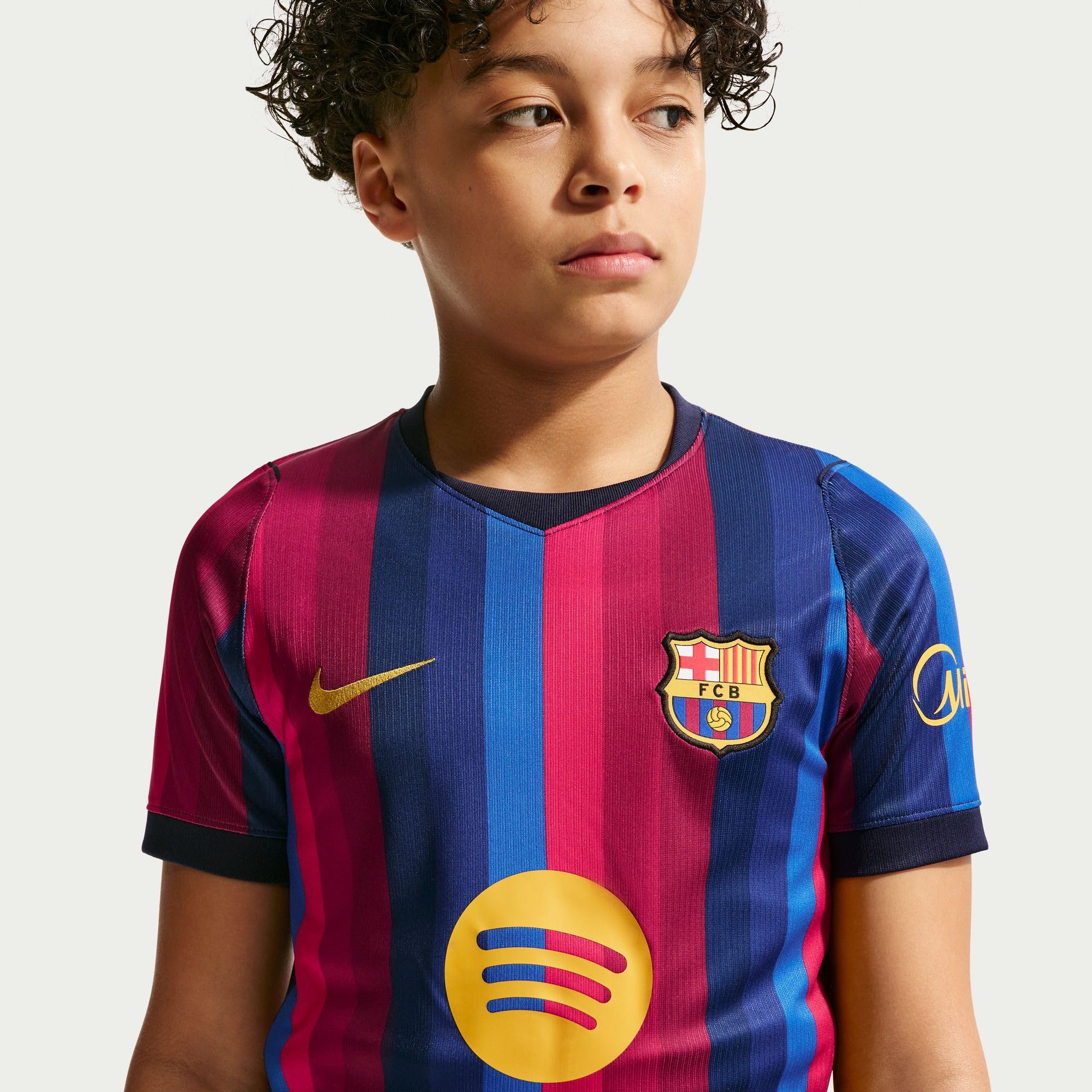 Nike Unisex Kinder FCB Df Ss Stad Hm T-Shirt (1er Pack)