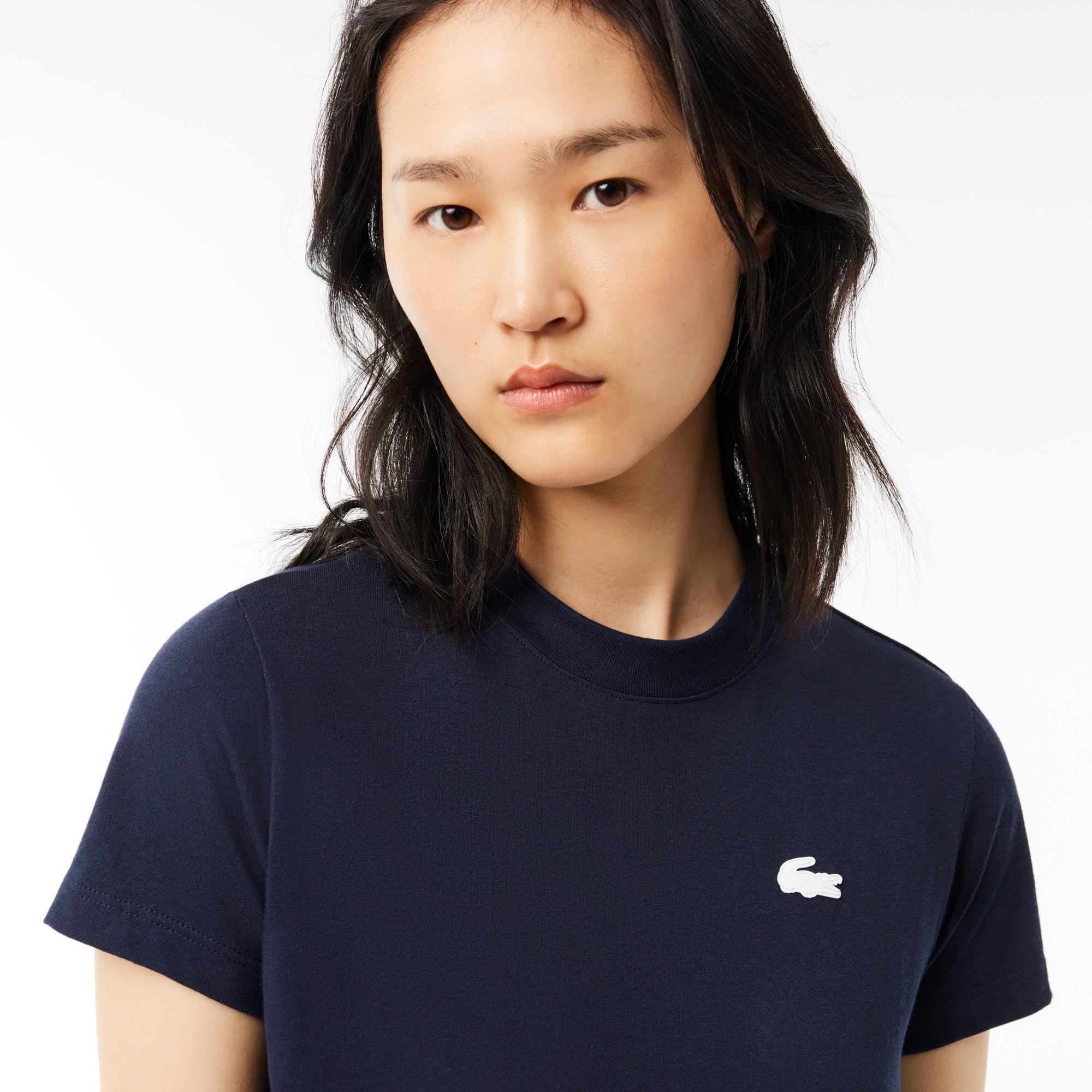 Lacoste Tf9246 Camiseta y Cuello Turtle Mujer (Pack de 1)