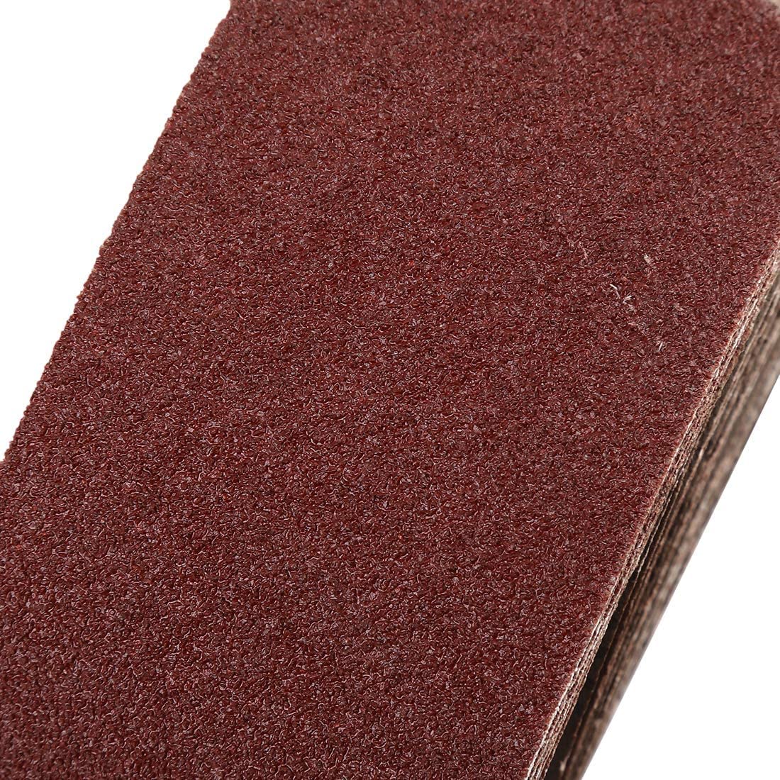 XYWHPGV Nastro Abrasivo 1-1/8 X 21 Pollici Nastri A Sabbia In Ossido Di