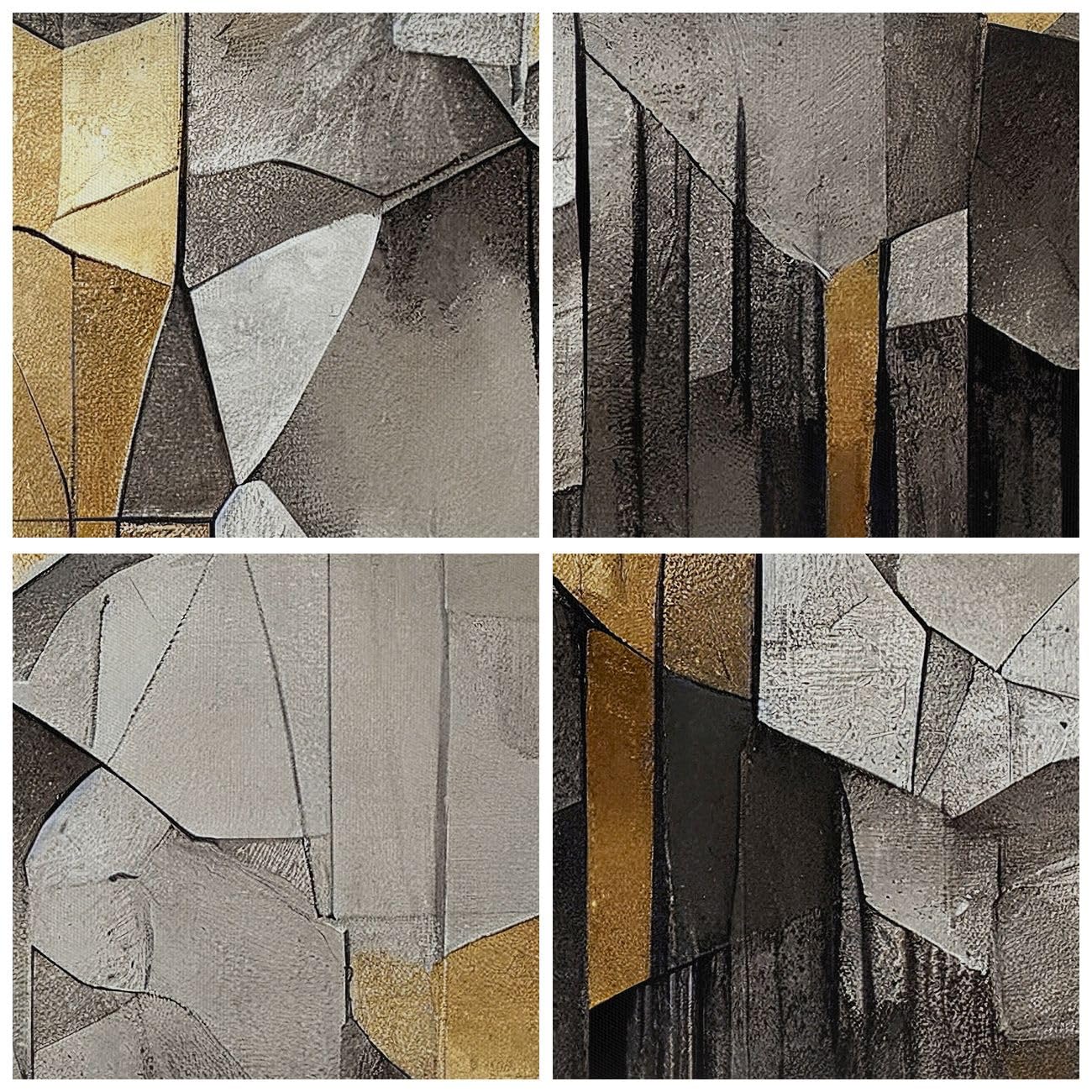 Bilder auf Leinwand 120x50cm Wandbild Abstrakt Kunst - 5644 | Deco Abstraktion Panorama Groß Wanddekoration Wohnzimmer Schlafzimmer Wanddeko Wand Kunstdruck Wandkunst Wall Decor ARTTOR