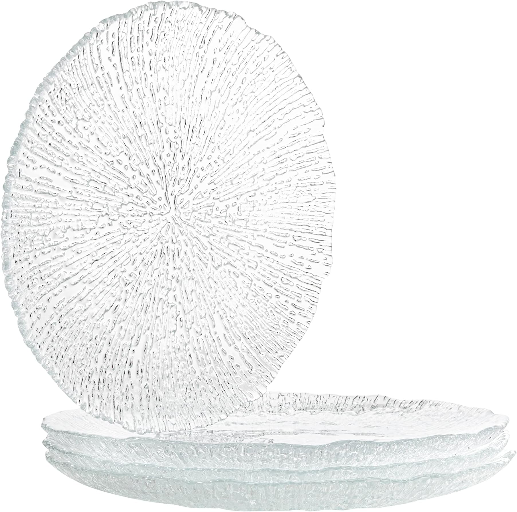 Godinger Appetizer Plates Dinnerware Set, 6inch Dublin