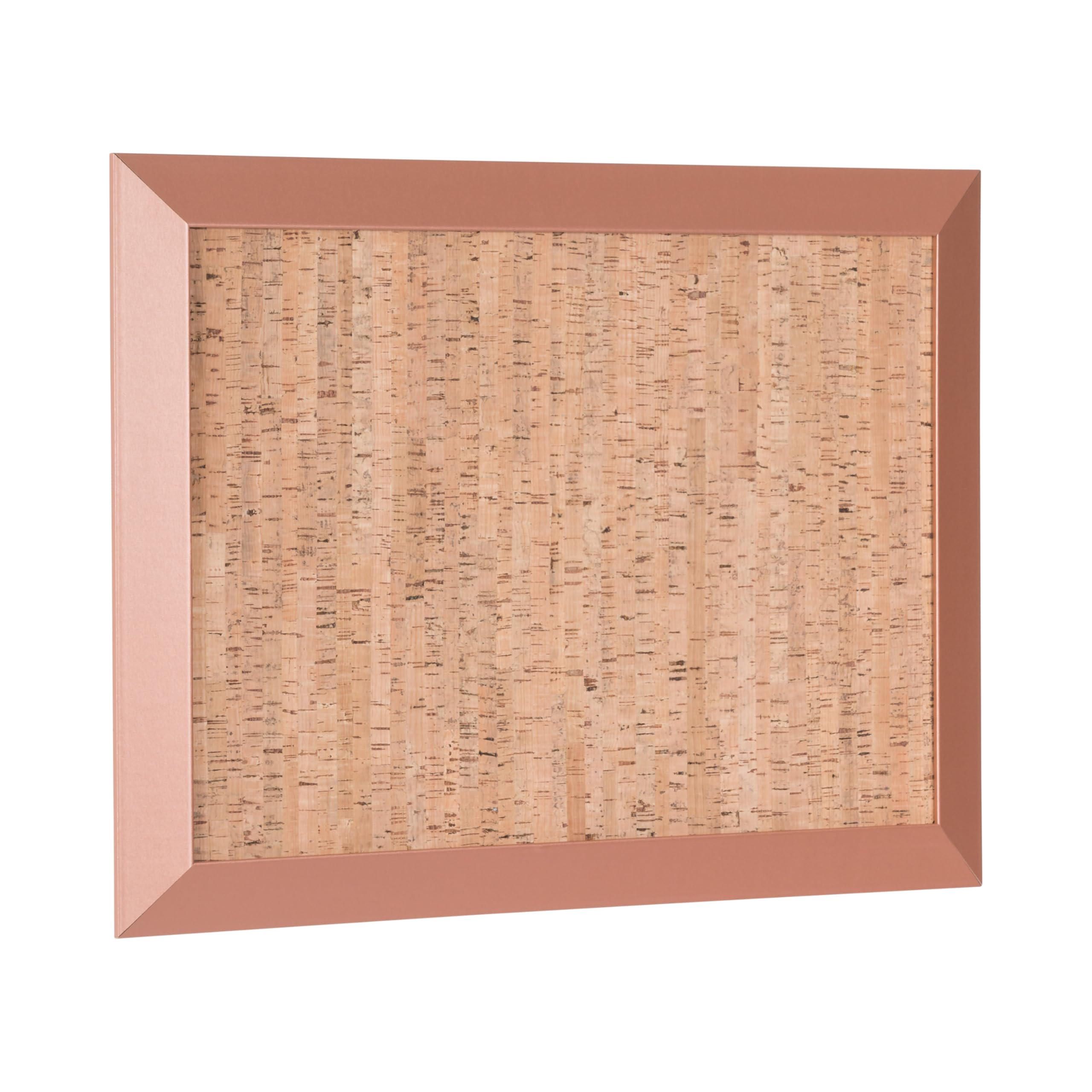 Bi-Office Kamashi tablica ostrzegawcza z korka, dekoracyjna, rama z MDF, kolor miedzi, 90 x 60 cm