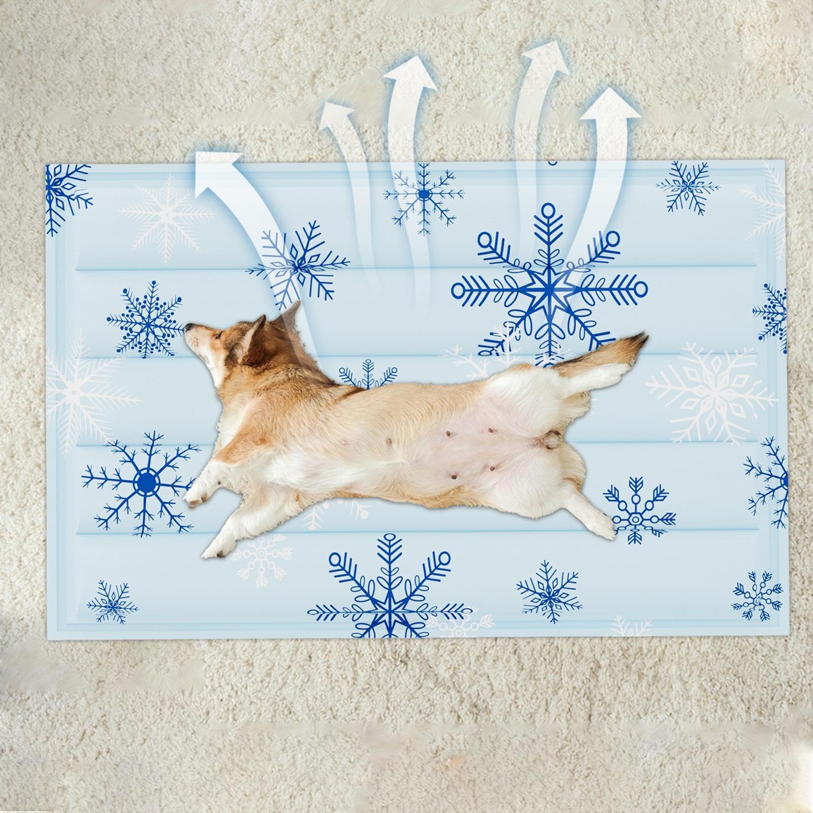 Colchón refrescante para mascotas – Alfombrilla de verano para perros, cojín refrescante para mascotas, alfombrilla de refrigeración para perros, alfombrilla de refrigeración para perros, alfombrilla | cojín refrescante para mascotas, alfombrilla de refri