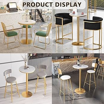 【直接引き取り限定】カウンターテーブル　ダイニングテーブル　バーテーブル　大理石 バーテーブル 丸 60cm カウンターテーブル 大理石風 石 マーブル