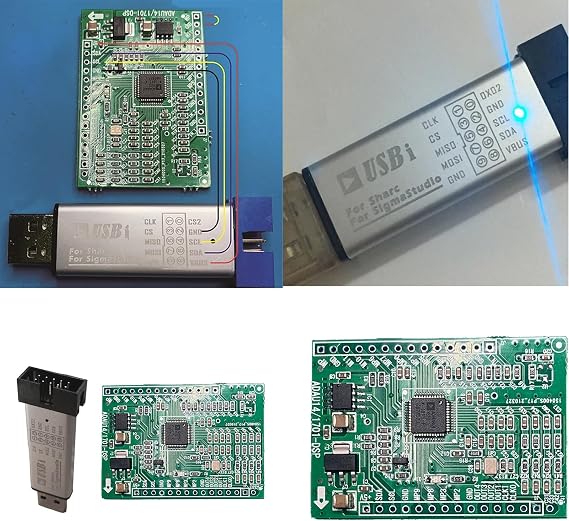 DSPmini Learning Board with ADAU1401 Single Chip Systems for Enhances Sound Processing and Sound Improvement