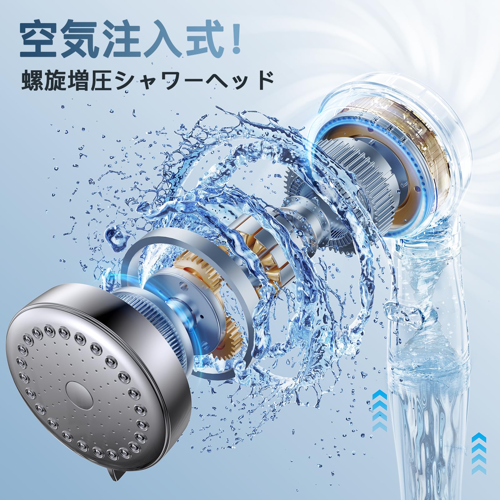 Amazon.co.jp: Eaimiu シャワーヘッド マイクロナノバブル【2025年 