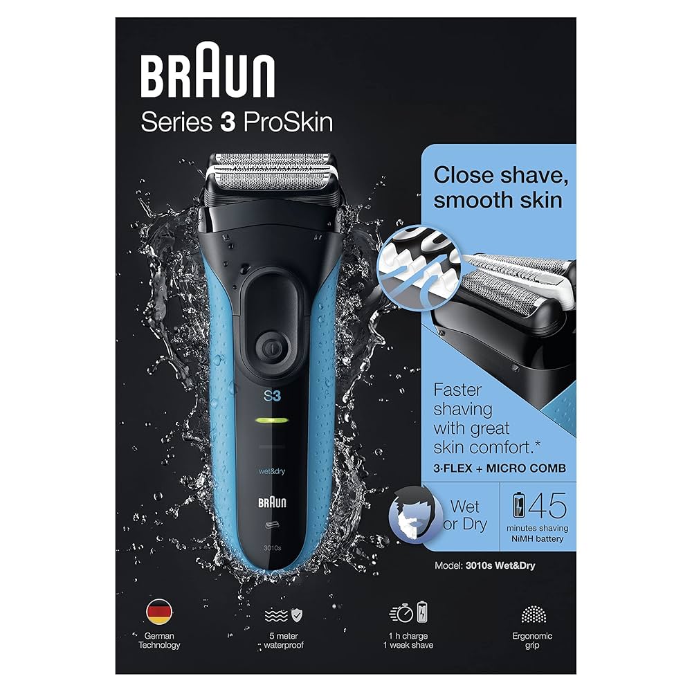 新品未開封 BRAUN 電気シェーバー series3 Proskin 充電式 Amazon.co.jp: Braun Series 3 ProSkin 3000s メンズ 電動 充電