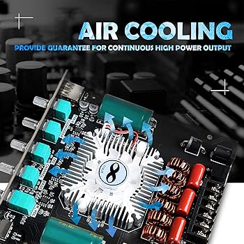 Amazon.com: TDA7498E Bluetooth Power Amplifier Board with