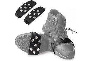 Ultra-Grip Crampon Cleats for Icy Treks