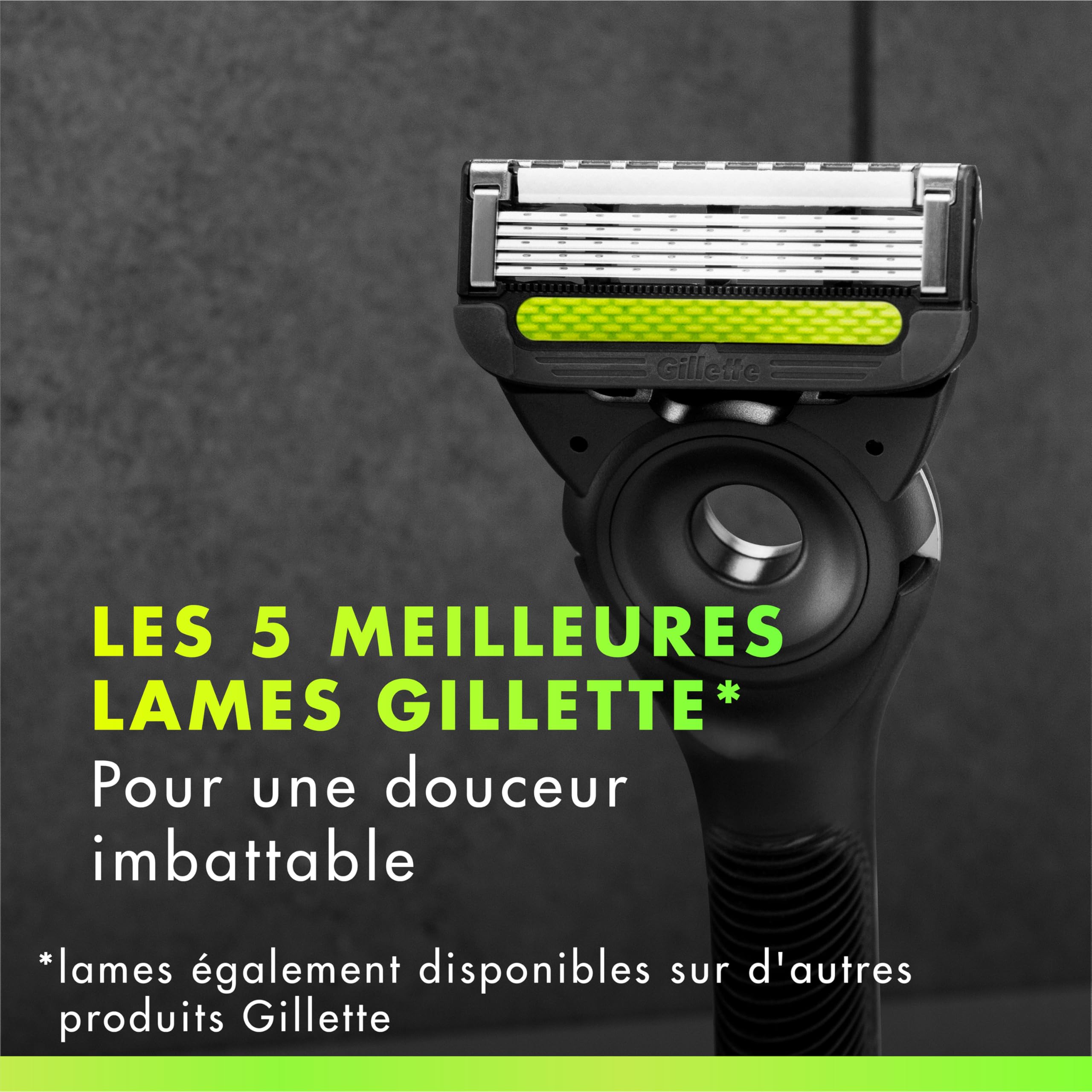 Gillette Labs Lames de Rasoir Homme Pack de 12 – Recharges Compatibles avec les Manches de la Série, en Acier Inoxydable, Cartouches Plus Durables, 1 Rechange Jusqu’à 30 Rasages