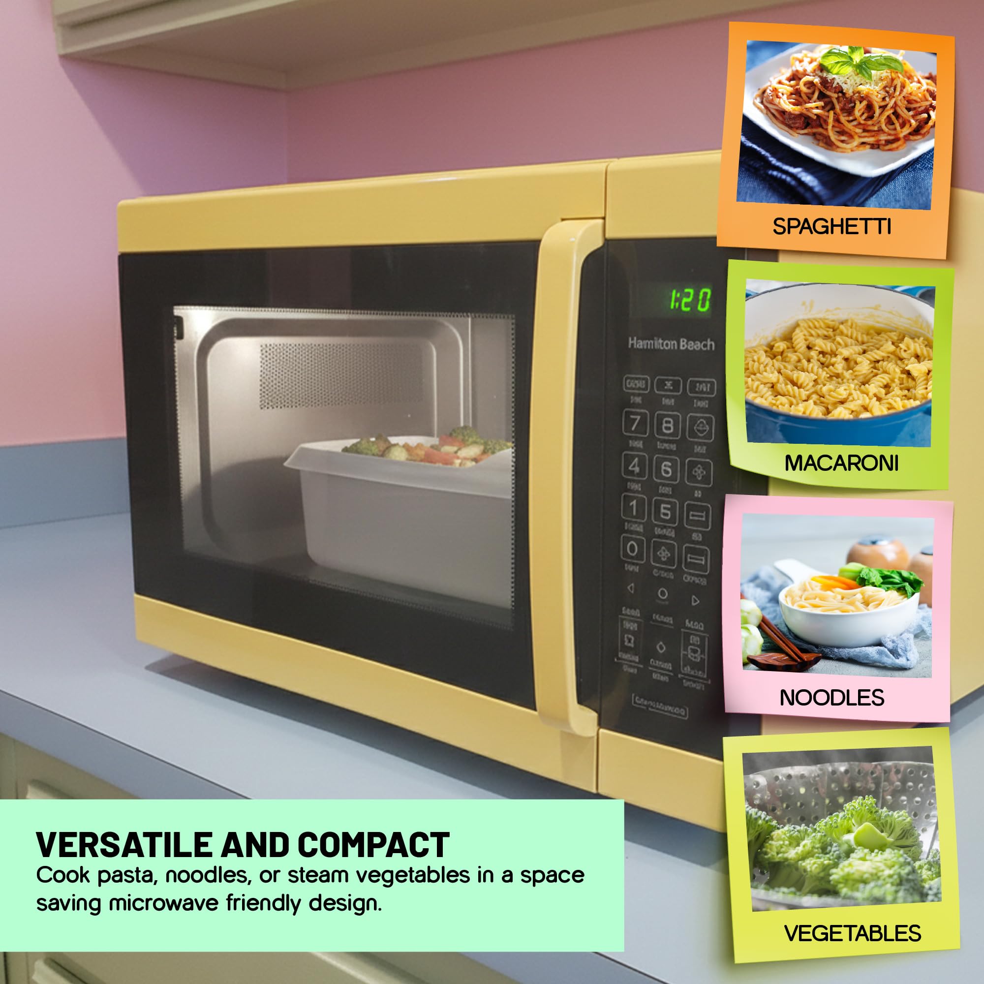 Microwave Pasta Cooker - Ready in 10 Minutes -5