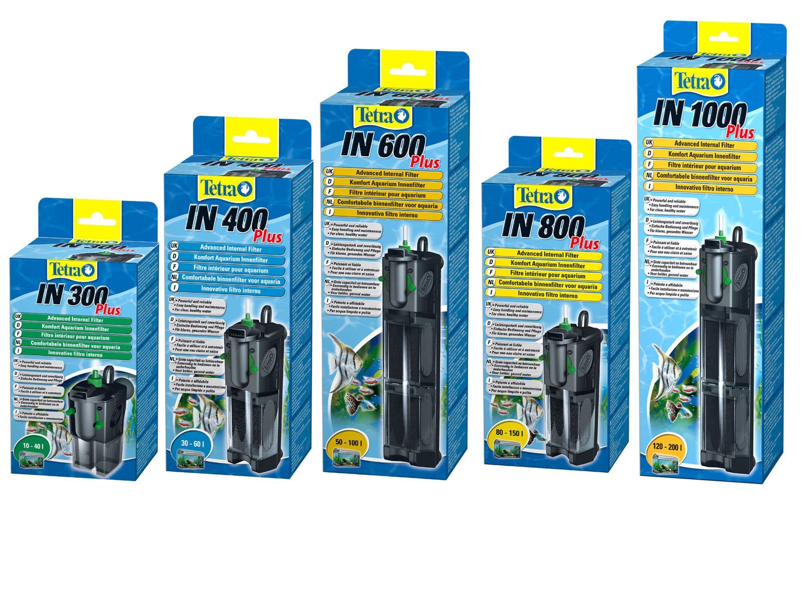 Filtro de agua interno Tetra Tec IN Plus
