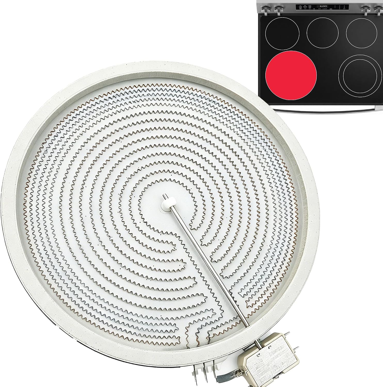 STELPART 12" W10711900 3012343812 3000/1950W Dual Surface Element for