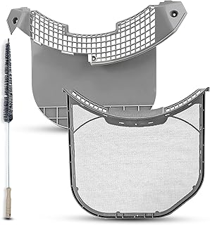 DLGX3886W DLGX4271W DLGX4371W DLGX3571W DLGX2802W DLGX3701V DLGX3371R DLGX3361R DLGX3371W Dryer Lint Filter Screen Trap For LG DLGX3361W DLGX3361V DLGX3371V DLGX4071W DLGX4271W & Housing Guide Cover