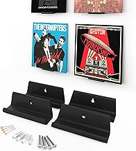 NewGround Designs Schallplatten Wandhalterung (4 Stück) LP Halterung, Vinyl Halter, Regal, Rahmen, Display Schallplattenhalter 7"/10"/12" + Gatefold