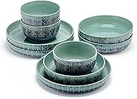 Vista 2 de Mikasa Osborne - Juego de vajilla de 9 piezas, servicio para 3