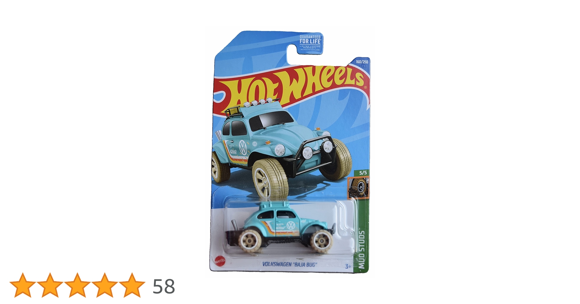 Hot Wheels Volkswagen Baja Bug : Amazon.ca: Toys & Games