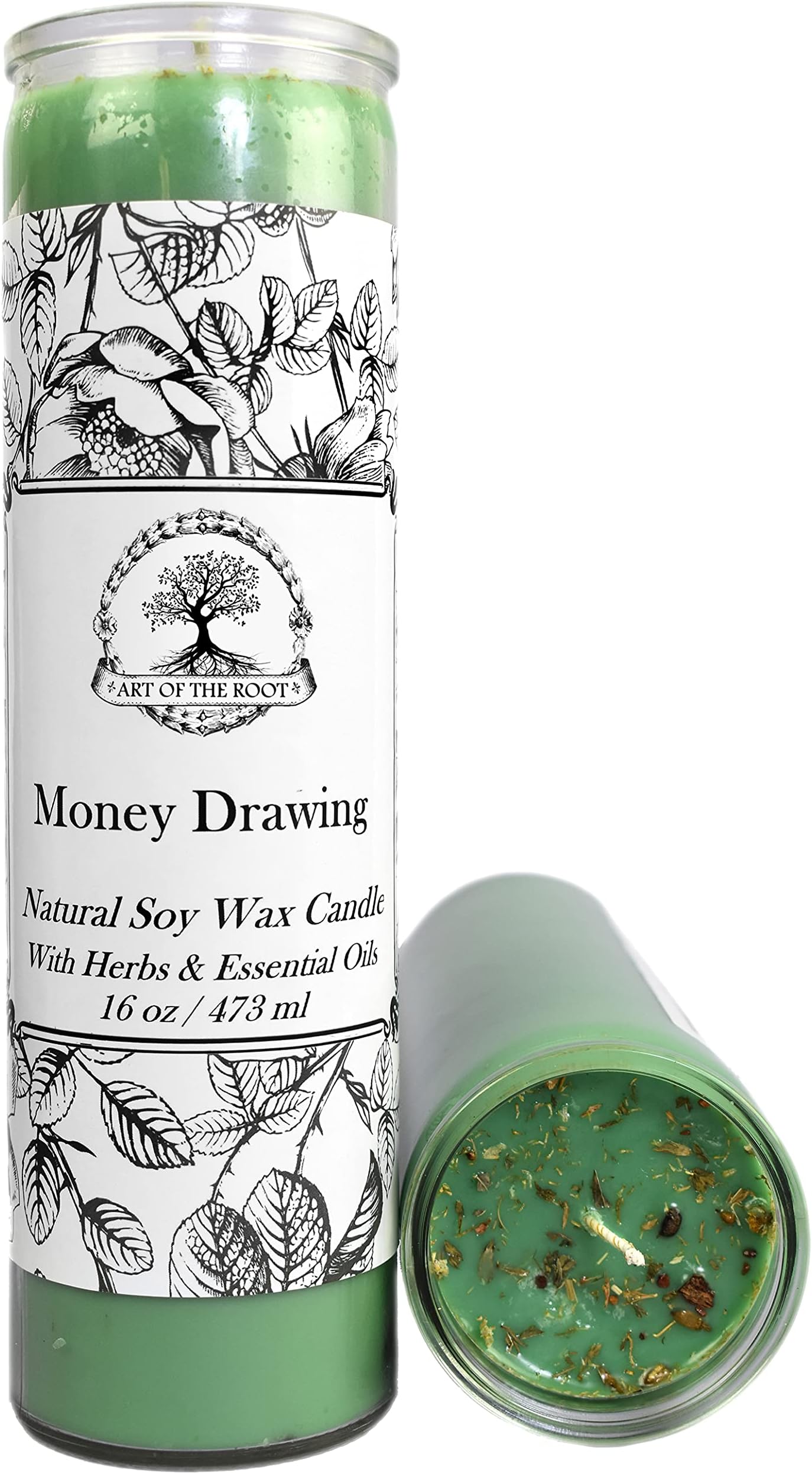 Money Drawing 7 Day Candle