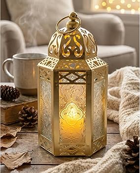 Amazon.com: VELA Lanterns Moroccan Candle Lanterns Decorative Set
