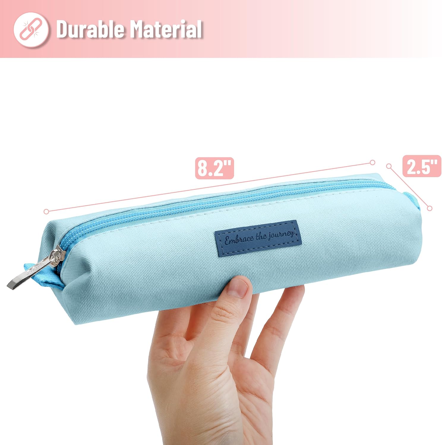 Mr. Pen- Cute Pencil Case Pouch, Multipurpose Canvas Bible Pencil Pouch image 2